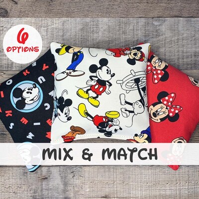 Mickey and Minnie Cornhole Bags - image1